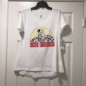 Lularoe Disney Classic T - Cruella DeVil- Medium